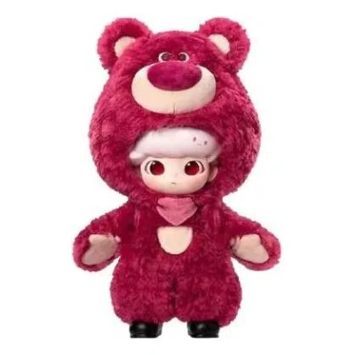 Pop Mart Dimoo X Toy Story Series 1/8 Action Figure 'lotso' Limited Edition In Burgundy
