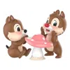Pop Mart Disney Chip 'n Dale Fun Loving Brother Series Figures 'mushroom Table' In Multi