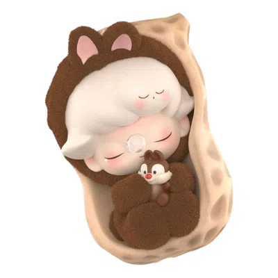 Pop Mart Disney Dimoo World Figure 'chip And Dale's Dream' In Brown