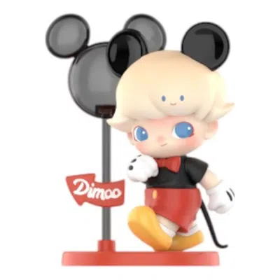 Pop Mart Disney Dimoo World Figure 'classic Mickey' In Black
