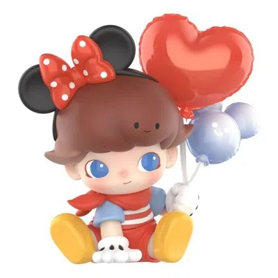 Pop Mart Disney Dimoo World Figure 'minnie's Balloon' In Multi