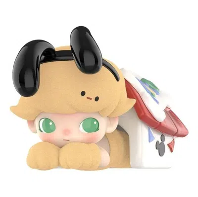 Pop Mart Disney Dimoo World Figure 'pluto's House' In Yellow
