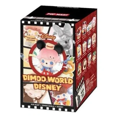 Pop Mart Disney Dimoo World Figure Sealed Case (1 Blind Box) In Multi