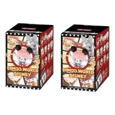 Pop Mart Disney Dimoo World Figure Sealed Case (2 Blind Boxes) In Multi