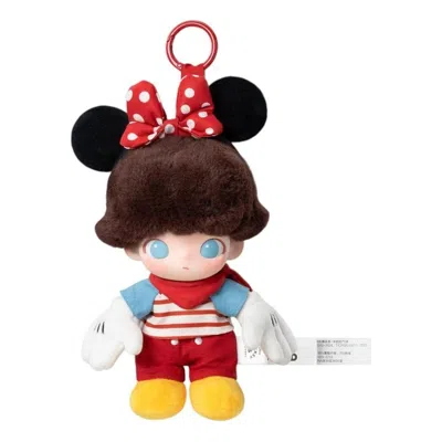 Pop Mart Disney Dimoo World Vinyl Plush Pendant 'minnie's Balloon' In Brown