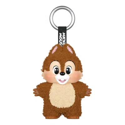 Pop Mart Disney Mickey Family Together Keychain 'chip' In Brown