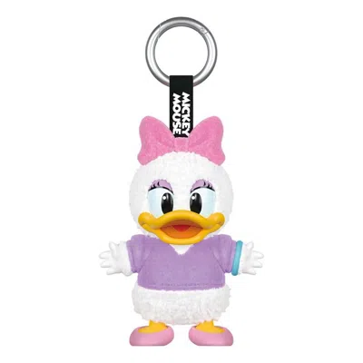 Pop Mart Disney Mickey Family Together Keychain 'daisy' In Pink