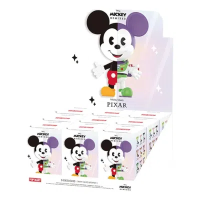 Pop Mart Disney Mickey Remixed Mickey Meets Pixar Series Figures Sealed Case (9 Blind Boxes) In Multi