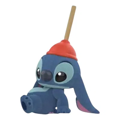 Pop Mart Disney Stitch Little Emotions Figure 'head's Spinning' In Blue