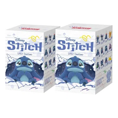 Pop Mart Disney Stitch Little Emotions Figure Sealed Case (2 Blind Boxes) In Multi