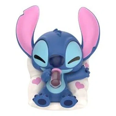 Pop Mart Disney Stitch On A Date Figuress 'cozy Nap' In Blue
