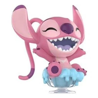 Pop Mart Disney Stitch On A Date Figuress 'dessert Time' In Pink
