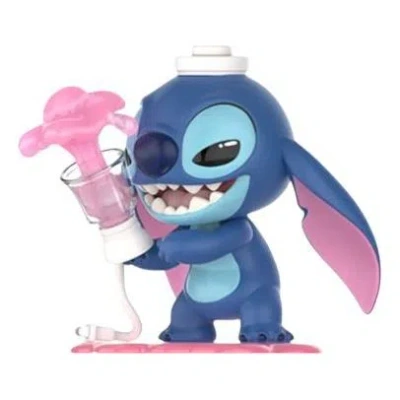 Pop Mart Disney Stitch On A Date Figuress 'making Dessert' In Blue