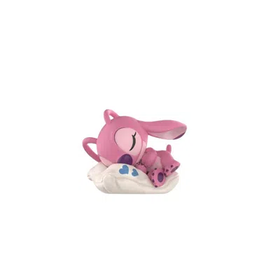 Pop Mart Disney Stitch On A Date Figuress 'napping Time' In Pink