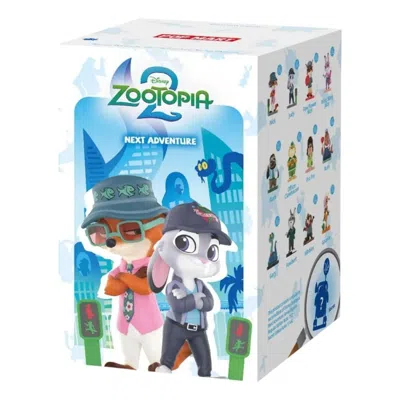 Pop Mart Disney Zootopia Next Adventure Figures Sealed Case (1 Blind Box) In Brown