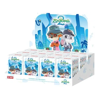 Pop Mart Disney Zootopia Next Adventure Figures Sealed Case (12 Blind Boxes) In Multi
