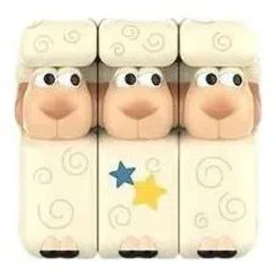 Pop Mart Disney/pixar Pop Cube Cubiec Series 'billy,goat,and Gruff' Secret Edition In Multi