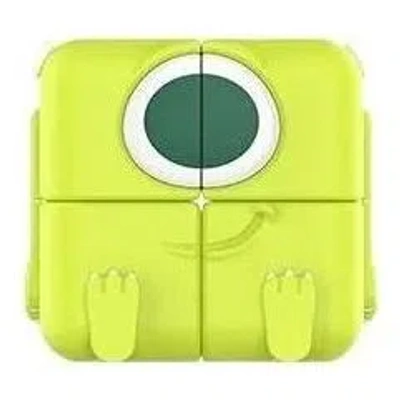 Pop Mart Disney/pixar Pop Cube Cubiec Series 'mike Wazowski' In Green