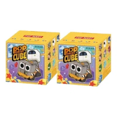 Pop Mart Disney/pixar Pop Cube Cubiec Series Sealed Case (2 Blind Box) In Multi