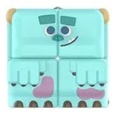 Pop Mart Disney/pixar Pop Cube Cubiec Series 'sulley' In Blue
