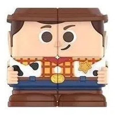 Pop Mart Disney/pixar Pop Cube Cubiec Series 'woody' In Brown