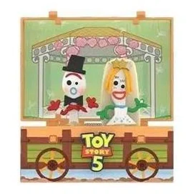 Pop Mart Disney/pixar Toy Story 5 Series 'karen And Forky's Wedding' In Multi