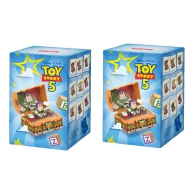 Pop Mart Babies'  Disney/pixar Toy Story 5 Series Sealed Case (2 Blind Boxes) In Blue