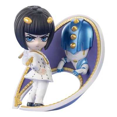 Pop Mart Kids'  Golden Wind Jojo's Bizarre Adventure Figures 'bruno Bucciarati' In Blue