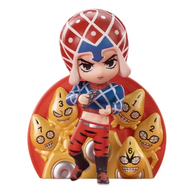 Pop Mart Golden Wind Jojo's Bizarre Adventure Figures 'guido Mista' In Multi