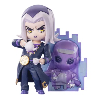 Pop Mart Golden Wind Jojo's Bizarre Adventure Figures 'leone Abbacchio' In Brown