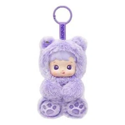Pop Mart Hacipupu Gummy Bear Vinyl Plush Pendant 'grape Flavor' In Multi