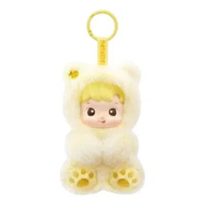 Pop Mart Hacipupu Gummy Bear Vinyl Plush Pendant 'pineapple Flavor' In Multi