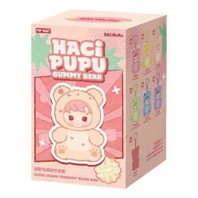 Pop Mart Hacipupu Gummy Bear Vinyl Plush Pendant Sealed Case (1 Blind Box) In Blue
