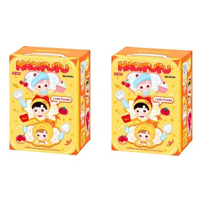 Pop Mart Hacipupu Little Foodie 1/12 Action Figure Sealed Case (2 Blind Boxes) In Multi