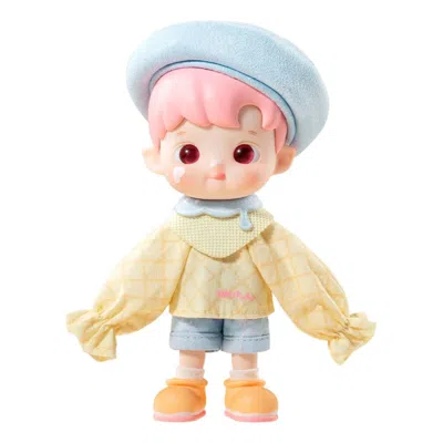 Pop Mart Hacipupu Little Foodie 1/12 Action Figure 'soft Serve Ice Cream' In Blue