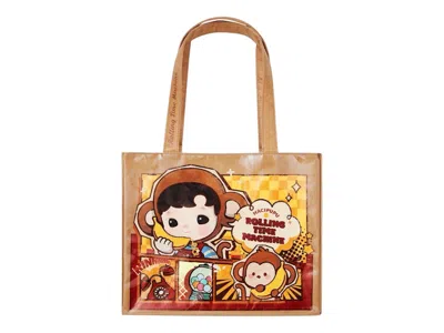 Pre-owned Pop Mart Hacipupu Rolling Time Machine Series Tote Bag Tote Bag In Multi