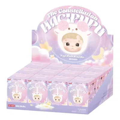 Pop Mart Hacipupu The Constellation Vinyl Plush Pendant Sealed Case (12 Blind Boxes) In Purple