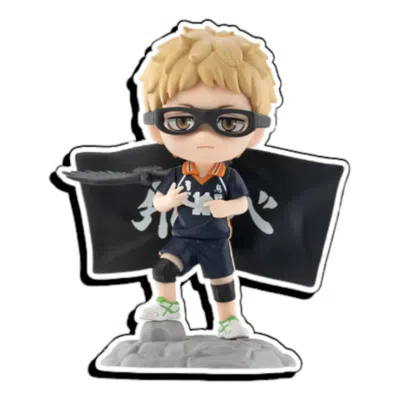 Pop Mart Haikyu!! The Dumpster Battle Series Figure 'tsukishima Kei' In Multi