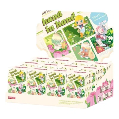 Pop Mart Hand In Hand Figure Sealed Case (12 Blind Boxes) In Green