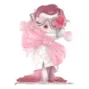Pop Mart Hand In Hand Figure 'tranquility Blossom' Secret Edition In Pink