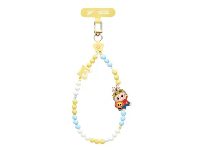 Pre-owned Pop Mart Hand In Hand Series Embrace The Breeze Phone Charm