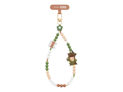 Pre-owned Pop Mart Hand In Hand Series Intervals Of Silence Phone Charm