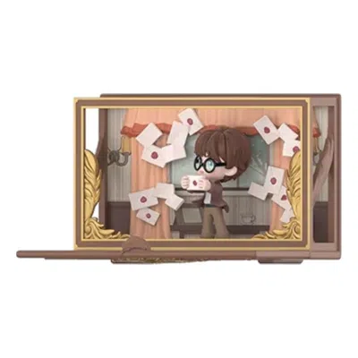 Pop Mart Harry Potter Hogwarts Biographical Print Sets 'harry Potter' In Brown
