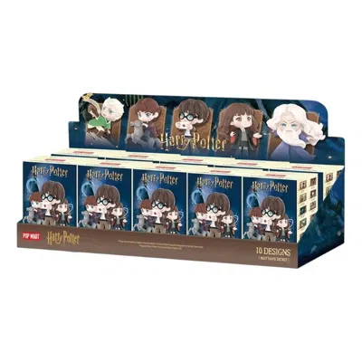 Pop Mart Harry Potter Hogwarts Biographical Print Sets Sealed Case (10 Blind Boxes) In Brown