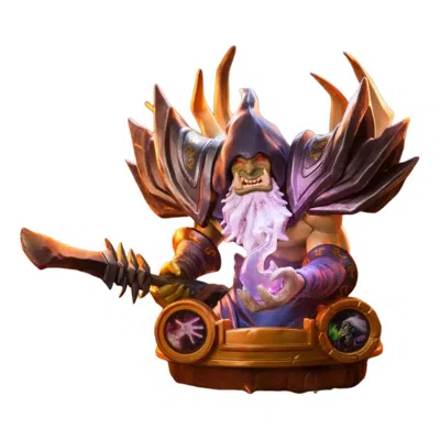 Pop Mart Hearthstone Legend In Tavern Figure 'gul'dan' In Brown