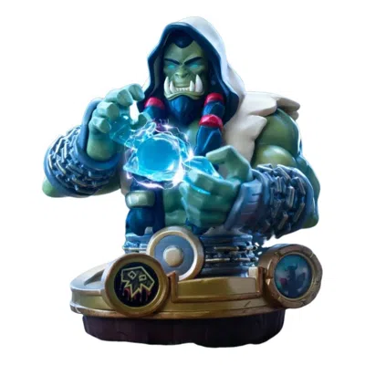Pop Mart Kids'  Hearthstone Legend In Tavern Figure 'thrall' In Blue