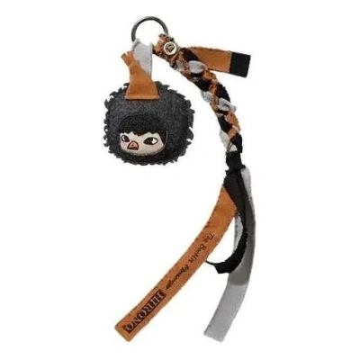 Pop Mart Hirono Mist-walker Series Felt Ornament 'the Backlit Messenger' In Brown