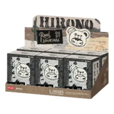 Pop Mart Hirono Road Journal Plush Pendant (6 Blind Boxes) In Multi
