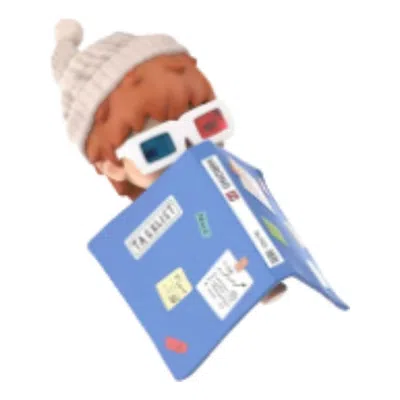 Pop Mart Hirono Tamed Wildgrass Series Figures 'camping' In Neutral