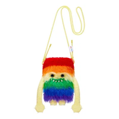 Pop Mart Instinctoy Hug You Series Mini Plush Bag In Brown